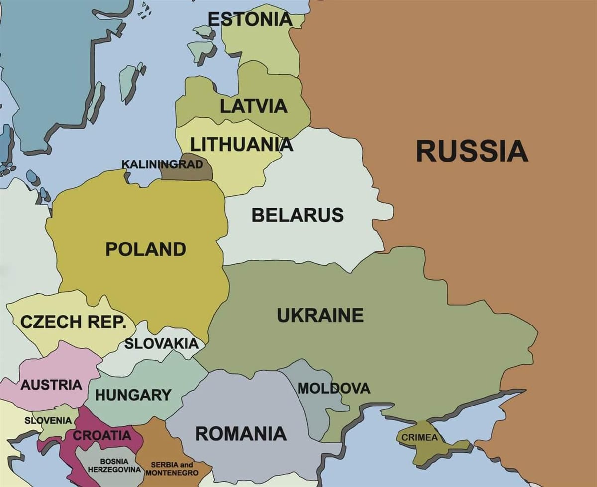 зураг хорват, хөрш зэргэлдээ улс орнууд