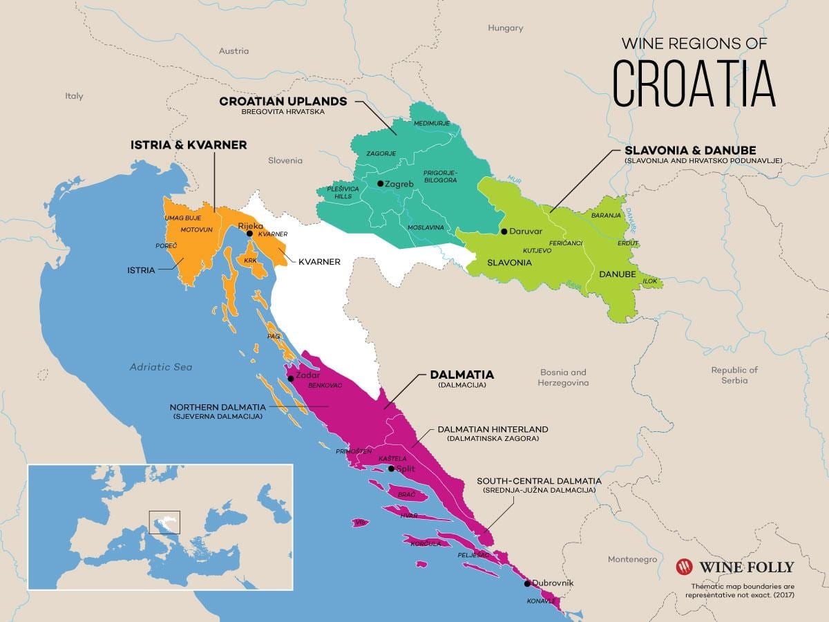 зураг хорват wineries