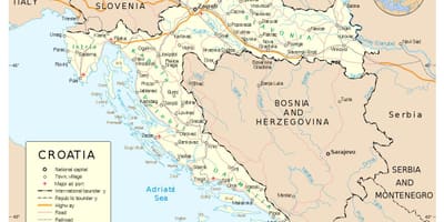 Зураг хорват нь хотууд