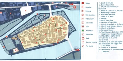 Хорват trogir газрын зураг